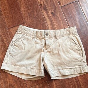 Old Navy Tan Chino Shorts with Durable Cotton Twill